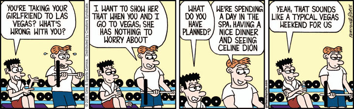 Girls & Sports cartoon